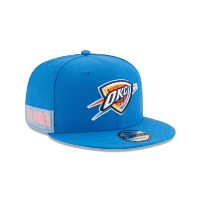 Oklahoma City Thunder Gorra | New Era NBA Clear Feature 9fifty Snapback Cap Mexico - Azules